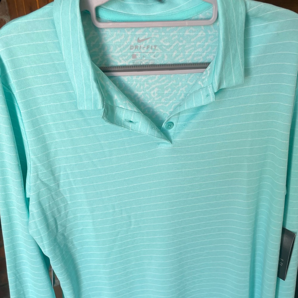 Women’s long sleeve Nike golf polo